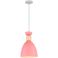 Miniatyrbild 1 av 4: E27 Modern Takpendel Ljus Justerbar Kronljus Inomhus Hängande Lampa Rosa