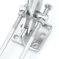 Miniatyrbild 4 av 5: Växla spärrklämma 431 Kolstål Växla spärrklämma Låsningsåtgärd Växla klämmor Metallklämma Fix spärr (431120) Spärr och bult