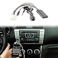Pikkukuva 3 / 5: Auton Bluetooth 5.0 Aux-kaapeli Mikrofoni Handsfree Matkapuhelin Ilmainen Puheluadapteri 2 3 5 6 Mx5