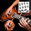 Miniatyrbild 2 av 5: 6 Par Tum- och Fingerplektrum Bäst för Fingerstyle Akustisk Gitarr, Banjo