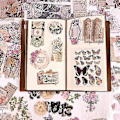 Pikkukuva 1 / 5: 260 kpl Vinta Scra -tarrapakkaus, DIY Retro Journaling -tarra-setti, Scrapb