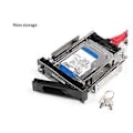 Miniatyrbillede 5 af 5: 3,5 tommer SSD til 5,25 tommer Bay Tray Hard HDD Monterings Dock Beslag Adapter Konverter Ramme til PC Computer