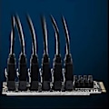 Miniatyrbillede 4 af 5: Intern 6 Port Sata III 6GB/S Pci-E Controller Kort til Desktop Support SSD