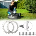 Miniatyrbilde 5 av 5: Rustfrie stålpigger for Worx modell L, rustfrie stålpigger for Worx Landroid L-hjulstørrelse 225mm-12x rustfrie stålskruer-for plen, Cle