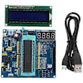 Miniatyrbild 4 av 5: HC6800-MS Utvecklingskort Modul Mikrokontroller Mini Systemkort Utbildningskort STC89C52 Utvecklingskort Modul