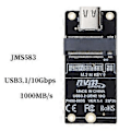 Miniatyrbild 4 av 5: TYPE-C till M2 Adapter M2 NVMe SSD-kapsling Adapter M.2 M-Key till USB 3.1 Type-C