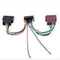 Miniatyrbillede 5 af 5: 16-pin bilstereo radio ledningsnet til radio afspilningsstik auto adapter ledningsnet stik Sksy16-21 + Iso