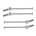 Pikkukuva 4 / 5: Metalliset etu- ja takavetoakselit 17 mm kuusiolla Arrma 1/7 Infraction Limitless Felony 1/8 RC-autoon