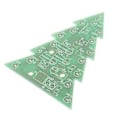Miniatyrbillede 4 af 5: Juletræer LED Blinkende Lys DIY Kit Rød Grøn Flash Printkort LED Hot
