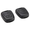 Miniatyrbilde 4 av 5: 2 stk Fjernkontroll Bilnøkkel Deksel S For C1 C4 107 207 307 407 206 306 406