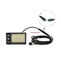 Miniatyrbillede 2 af 5: S866 Elektrisk Cykel LCD Display Elektrisk Scooter Display Meter Kontrolpanel Med Vandtæt Stik An