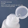 Pikkukuva 5 / 5: Kynsilakanpoistoaineen annostelupullo - 60ml Kirkas pullo (valkoinen) (4-d-w)