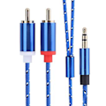 Pikkukuva 4 / 4: o Kaapeli Hi Fi Stereo, 3,5 mm - 2RCA o o Kaapeli RCA o Kaapeli Vaivaton Asennus