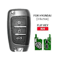 Pikkukuva 2 / 5: Keydiy B25 Kaukosäädin Auton Avain Universaali 3 Painiketta Tyyliin Kd900/-x2 Mini/ Urg200 Ohjelmointiin
