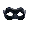 Miniatyrbilde 2 av 2: Maske for maskerade - Svart maske for menn og kvinner, perfekt for fester og Halloween (d-583-a)
