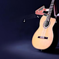 Miniatyrbilde 4 av 5: Klemme Nøkkel Trigger Capo For Akustisk Elektrisk Klassisk Gitar (rosa)
