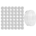 Miniatyrbillede 4 af 5: 50 stk. 33 mm Cylindrisk Gennemsigtig Urdele Opbevaringsboks Reparation Reservedele Etui