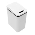 Miniatyrbillede 1 af 5: Smart Berøringsfri Badeværelsesspand Automatisk Bevægelsessensor Skraldespand Elektrisk Vandtæt Smal Skraldespand (A)