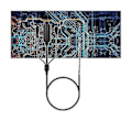 Miniatyrbillede 3 af 5: Poe Splitter Kabel 48v Med Reset Poe Adapter Kabel Ieee802.3af Til IP Kamera