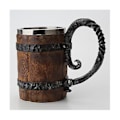 Miniatyrbilde 3 av 5: Mug Log Dobbel Mindre Stål Krus Hjem