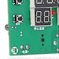 Miniatyrbild 3 av 4: Digital Termostatmodul 24H LCD-skärm Timing Temperaturkontrollerkort för Maskinutrustning DC 12V