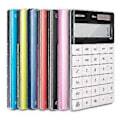 Miniatyrbillede 2 af 5: Farve Lommeregner Dual Power Bordregner 12-bit Stort Display Panel Knap Lommeregner