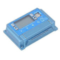 Miniatyrbillede 3 af 4: MPPT Solar Charge Controller 12V 24V 36V 48V 60V Selvadaption Dobbelt USB Fotovoltaisk Panel Regulator med Bluetooth 40A