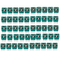 Miniatyrbild 1 av 5: 50 st Joystick Potentiometrar Sensor Kit 10Kohn för XBOXONE Kontroller 3D Tumspak Axis Motstånd Reparationsdel