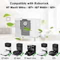 Miniatyrbild 4 av 5: 12-pack dammsugarpåsar för Max / Max+ / , för S7 MaxV Ultra/S7 Pro Ultra dammsugare
