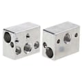 Miniatyrbild 3 av 5: 3D-skrivardelar V6 Värmeblock Aluminiumblock Till J-head Hotend Extruder Hotend Värmeblock Aluminium