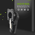 Miniatyrbillede 5 af 5: Arrival Surf Skate Trucks Alloy 7-tommer Land Surfboard Skateboard Beslag Base Sort C7 Bro Sprin