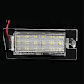 Miniatyrbillede 2 af 5: Bil LED Nummerplade Lys Lampe Hvid 68223864AB til 2014-2018 Bil Baglygter