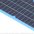 Miniatyrbillede 3 af 4: Fleksibelt solpanel kit fotovoltaisk modul bærbar oplader til RV camping vandreture 15W 18V