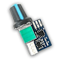 Miniatyrbild 4 av 5: 3 st Datorfläktkontroller PWM Hastighetsregulator 12V Enkelriktad 4-Pin Lågeffekts Tyst Fläktkontroller