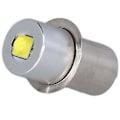 Miniatyrbillede 3 af 5: LED Pære Høj Lysstyrke Hvidt Lys 4.5V 3W Lang Levetid Lommelygte Udskiftningspære