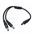 Miniatyrbillede 2 af 5: 5,5 mm x 2,1 mm Splitter-stikforlænger til CCTV LED Strip Light