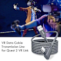 Miniatyrbild 5 av 5: 5m Charr Kabel För Oculus Quest 2 Et Usb 3.0 Typ C Dataöverföring Typ-c Till Usb-a