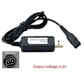Miniatyrbillede 4 af 5: 4.3V Vægoplader A00390 Oplader AC Strøm Opladningskabel Adapter Til One Blade YQ318 A00390 QP2520 Barbermaskine Oplader