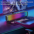 Miniatyrbild 2 av 5: Rgb Soundbar Trådlös Bluetooth Stark Subwoofer Skrivbordshögtalare