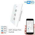 Pikkukuva 2 / 5: Wifi Kattotuuletin S, /tuya App Kaukosäädin Nopeus , Ja Kotiin ()