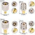 Miniatyrbilde 5 av 5: 4 stk / sett Uhf Sl16 Pl259 So239 til hannplugg hunn Rf-kontakt testkonverter