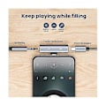 Pikkukuva 4 / 5: 2in1 Usb Type-c - Usb C/3,5mm Kuulokeadapteri Ph Dac O Muunnin 32bit/384khz Digitaalinen