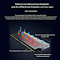 Miniatyrbillede 5 af 5: RGB Køleplade Hukommelseskøling Varme Spreder Køler Til Gaming Overclocking