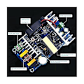 Miniatyrbilde 4 av 5: 24v 8a Isolert S Modul Ac- Nedtrappingsmodul Til 24v Kort Med Vifte(vh3.96