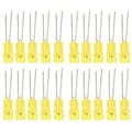 Pikkukuva 2 / 5: 20 kpl 3 mm DIY LED-diodi kannettava valodiodi tiedeprojekti-kokeiluun, keltainen valo