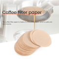 Miniatyrbild 4 av 5: 400 st oblekta runda kaffefilterpapper Ersättningsfilterpapper (2,3 tum diameter)