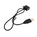Miniatyrbillede 5 af 5: 50CM HD Output Adapterkabel Han til Hun med USB 2.0 Interface TPE og Metal HD Output Kabel Konverter til TV