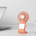 Miniatyrbilde 4 av 5: Vifte med speil, bærbar håndholdt mini-vifte USB-vifte imponerende resultater