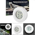 Miniatyrbillede 3 af 5: Mini Digital LCD Termometer Hygrometer, Lille Digital Elektronisk Temperatur Fugtighedsmåler Måler Til Inkubator Reptil Plante Terrarium (2 stk)