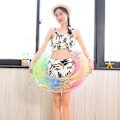 Miniatyrbild 4 av 5: Glitter Pool Floats Inner Tubes För Vatten Donut Floatie För Vuxna Barn Strand Sommar Semester Fest
